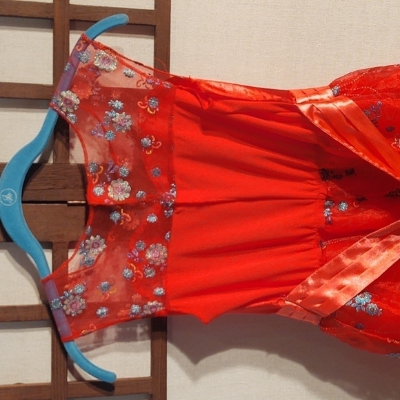 Disney Elena of Avalor Princess Costume Red Dress Sz (7-8) - Picture 7 of 10